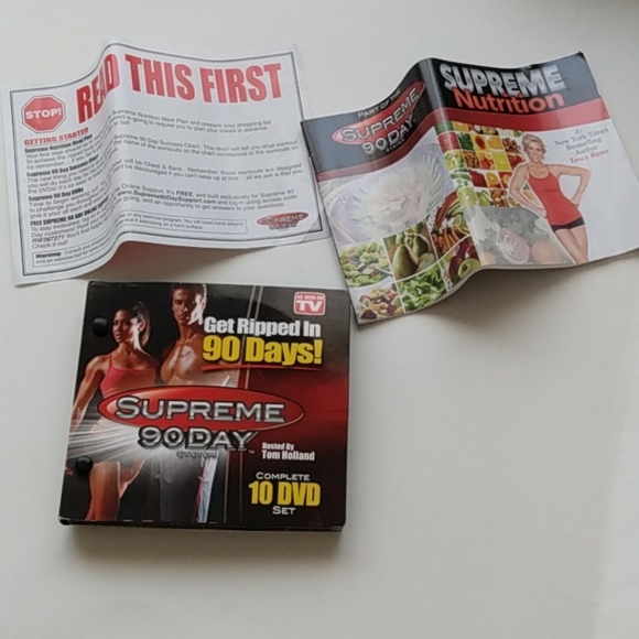 Get Ripped In 90 Days: Supreme 90Day System (Complete 10 DVD Set) As Seen on TV - Picture 8 of 13